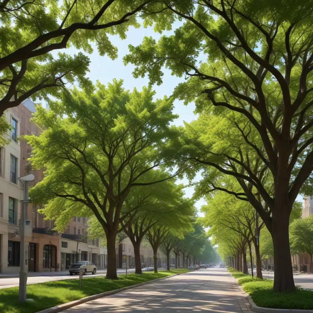 Enhancing urban tree canopy cover to mitigate the heat island effect