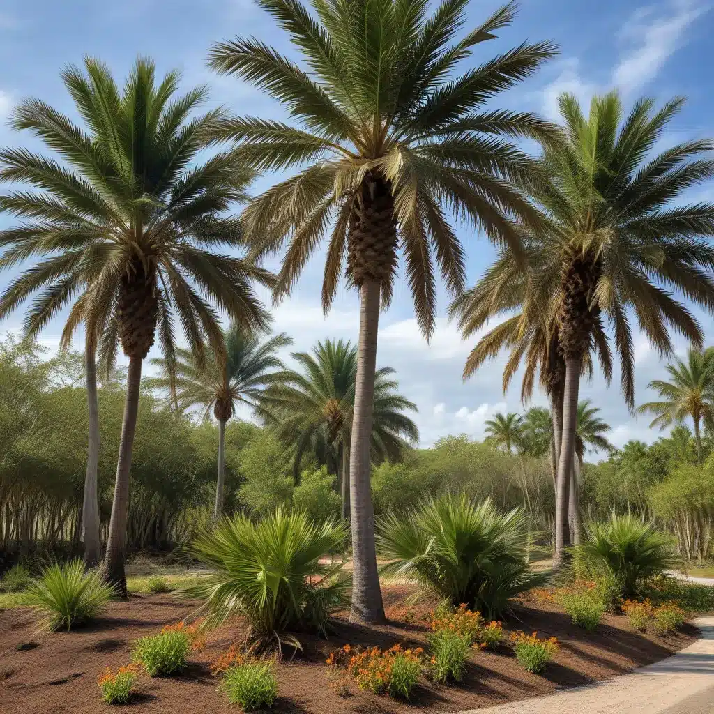Incorporating Palms into Firescape Landscaping Designs for Wildfire-Prone Areas of South Florida