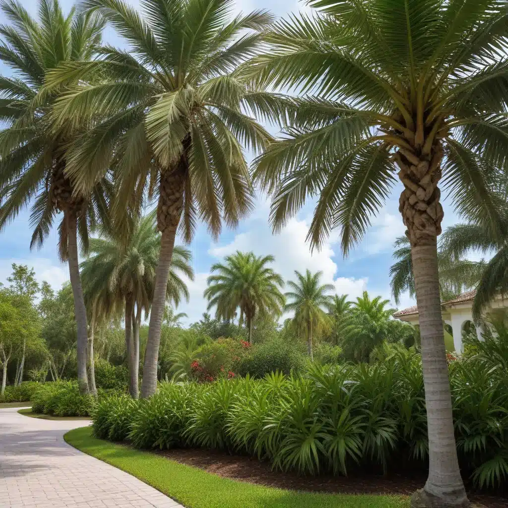 Incorporating Palms into Low-Maintenance Landscapes in South Florida