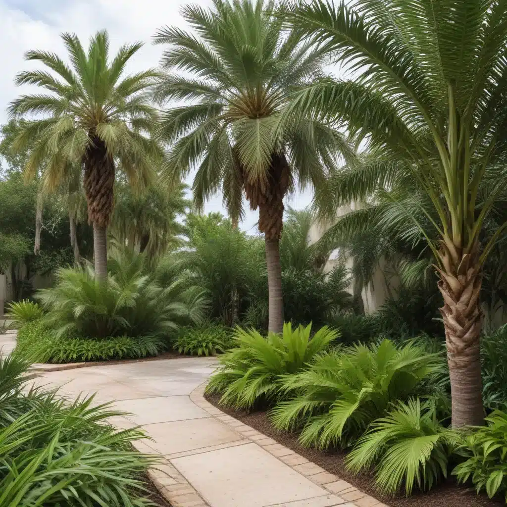 Incorporating Palms into Low-Maintenance Landscaping Schemes for the Subtropics