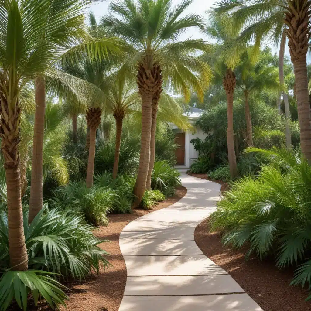 Incorporating Palms into Sustainable and Low-Maintenance Landscaping Designs for the Subtropics
