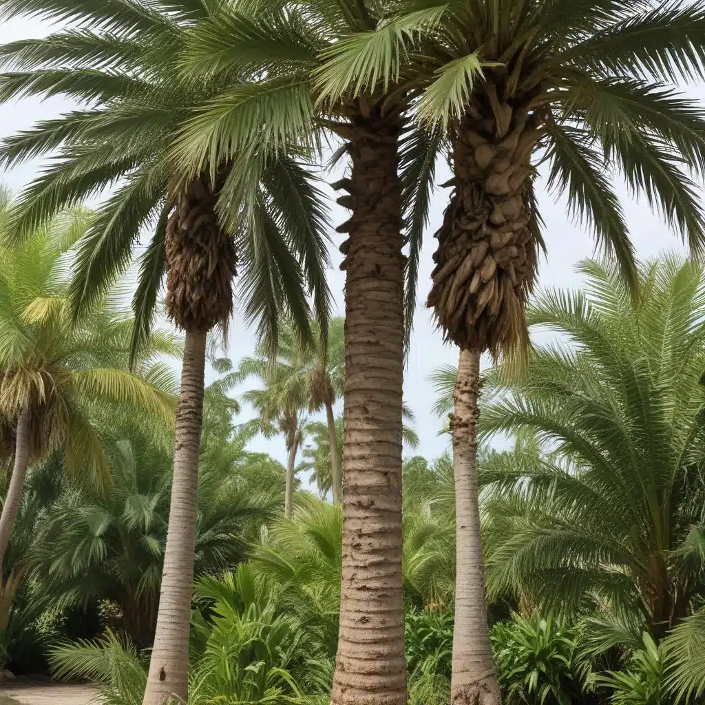 Incorporating palm trees into edible and medicinal landscaping
