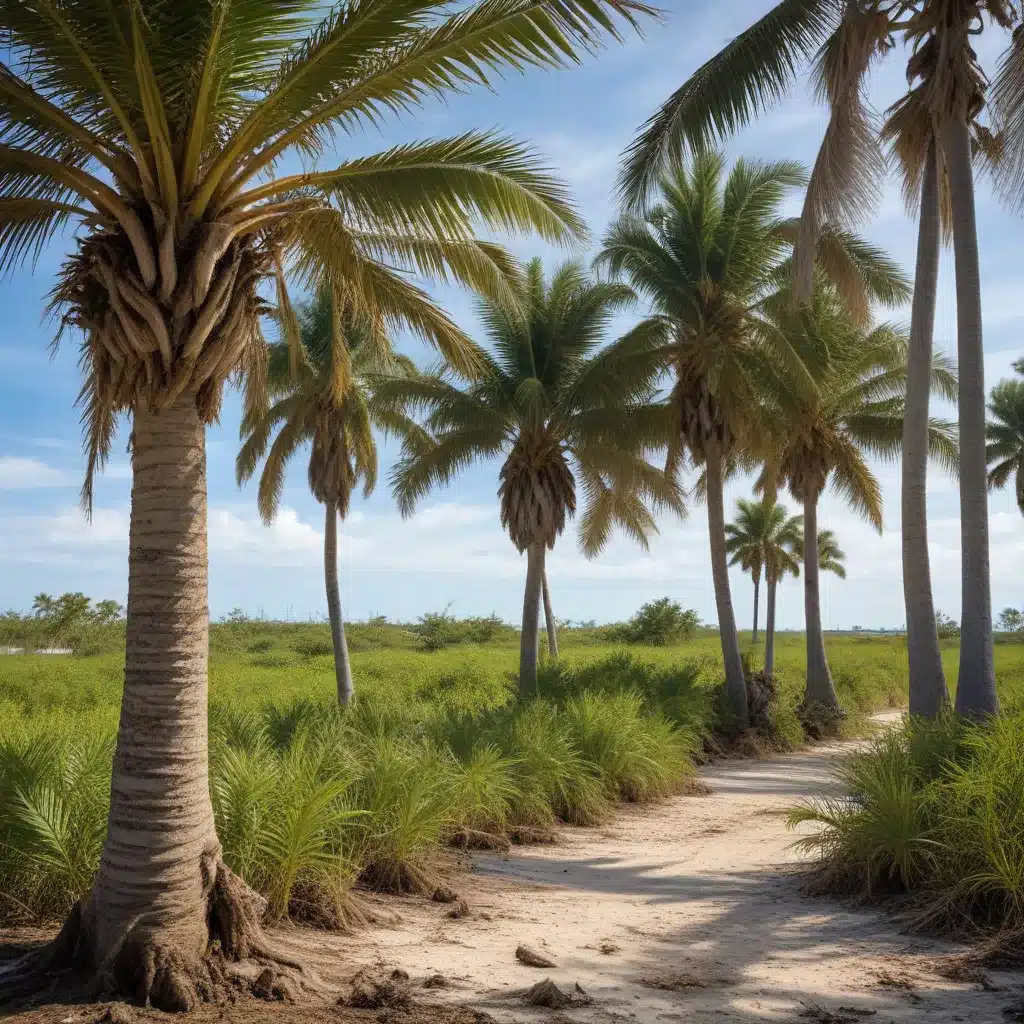 Mitigating the Impacts of Soil Salinity on Palm Tree Growth in Coastal South Florida Landscapes