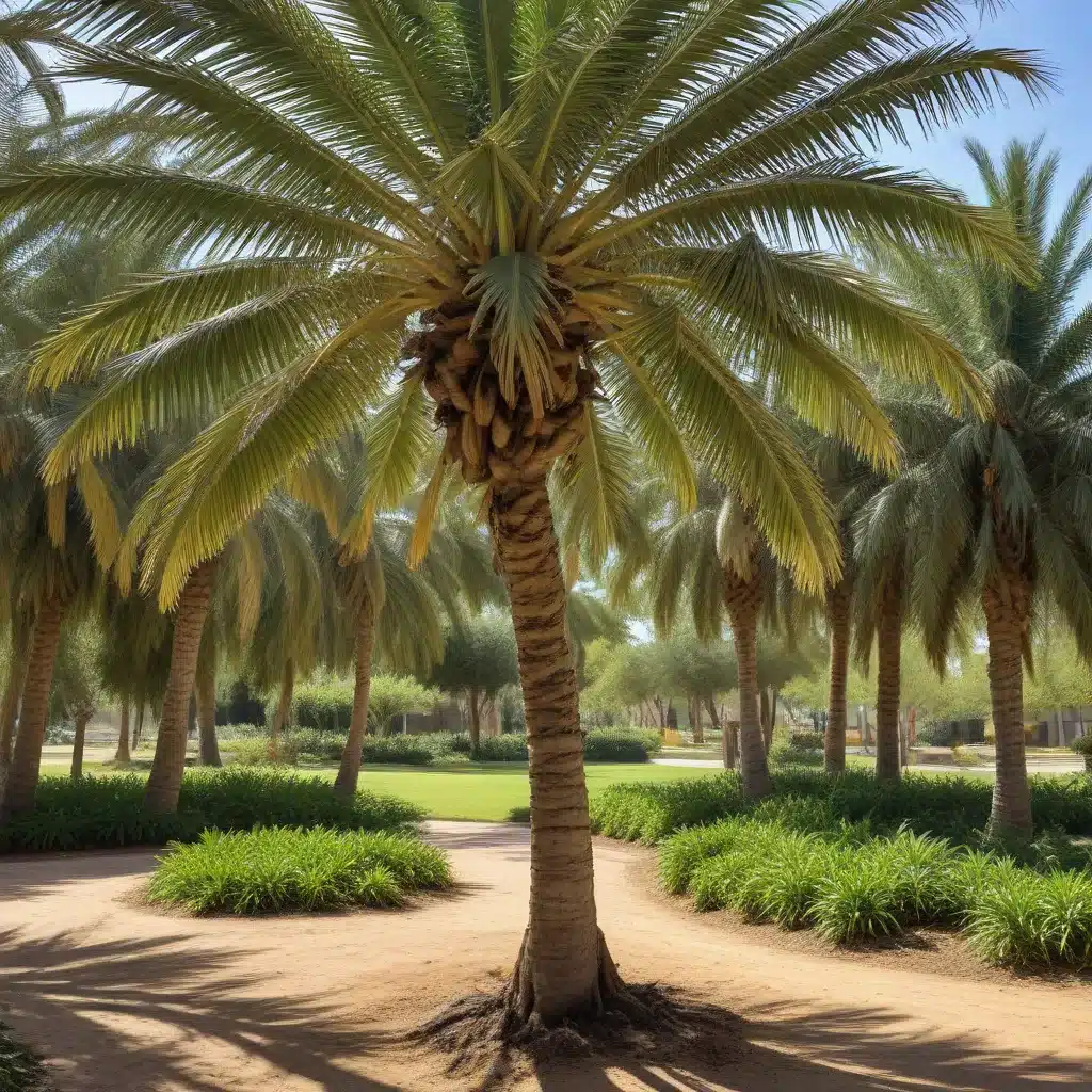 Optimizing irrigation and water usage for sustainable palm tree care