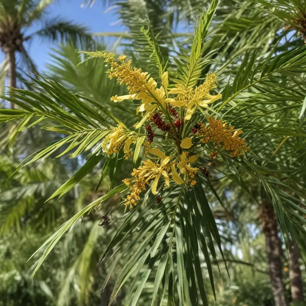 Palms and pollinators: Selecting species that support beneficial insect populations
