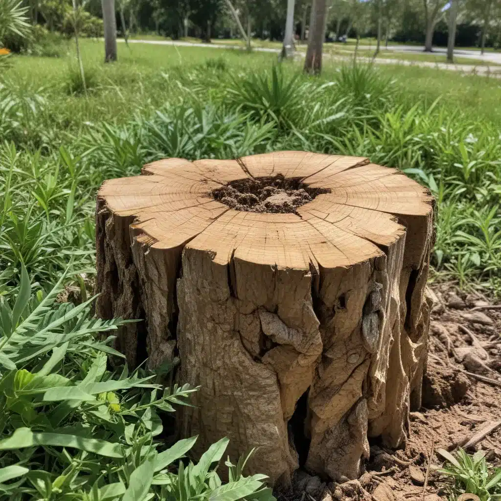 Restoring Native Plant Communities by Removing Non-Native Tree Stumps in South Florida