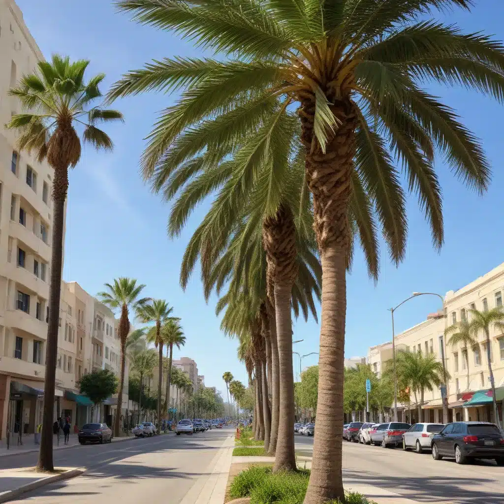 Revitalizing Established Palm Trees in Urban Settings through Specialized Care Practices