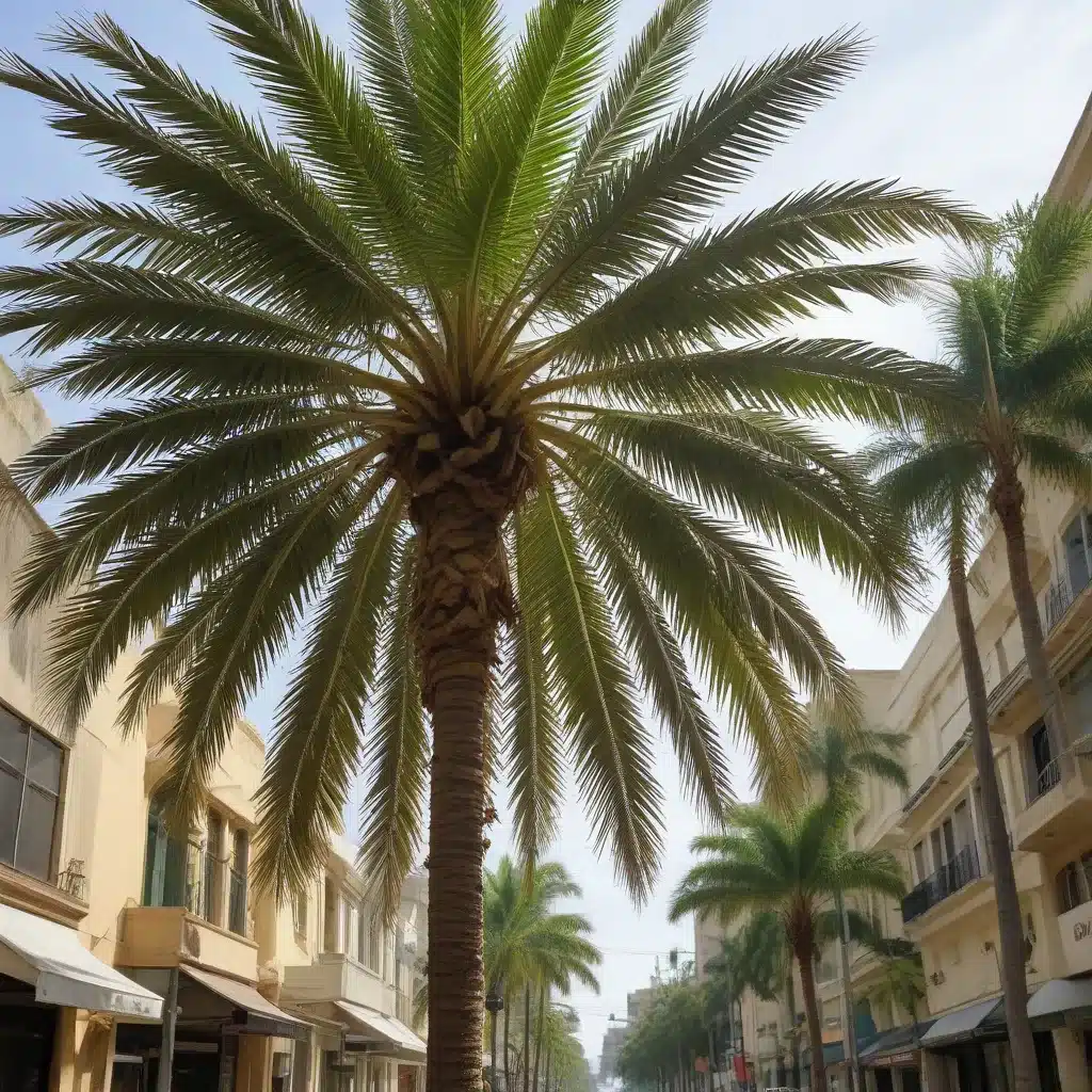 Sustainable palm tree care practices for a healthy urban forest