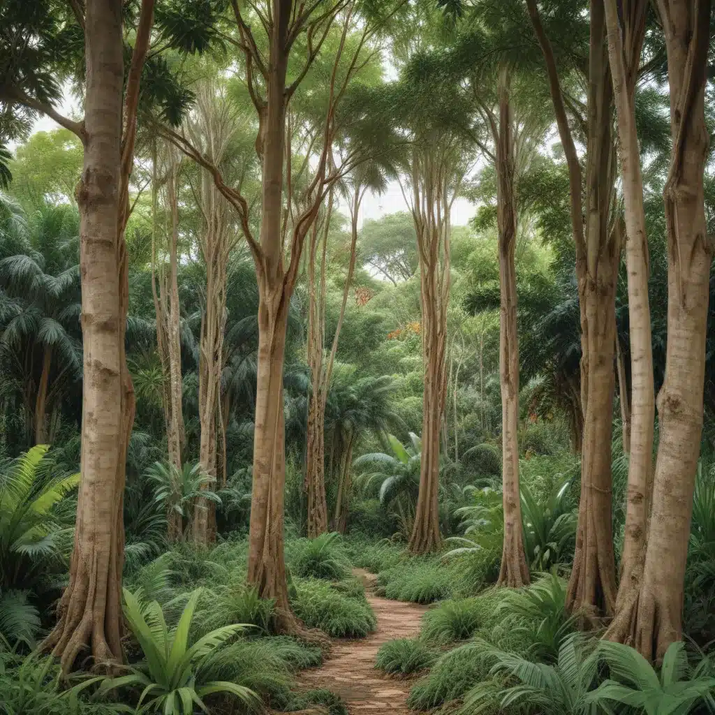 Tropical tapestry: Weaving native and non-native trees into a cohesive landscape
