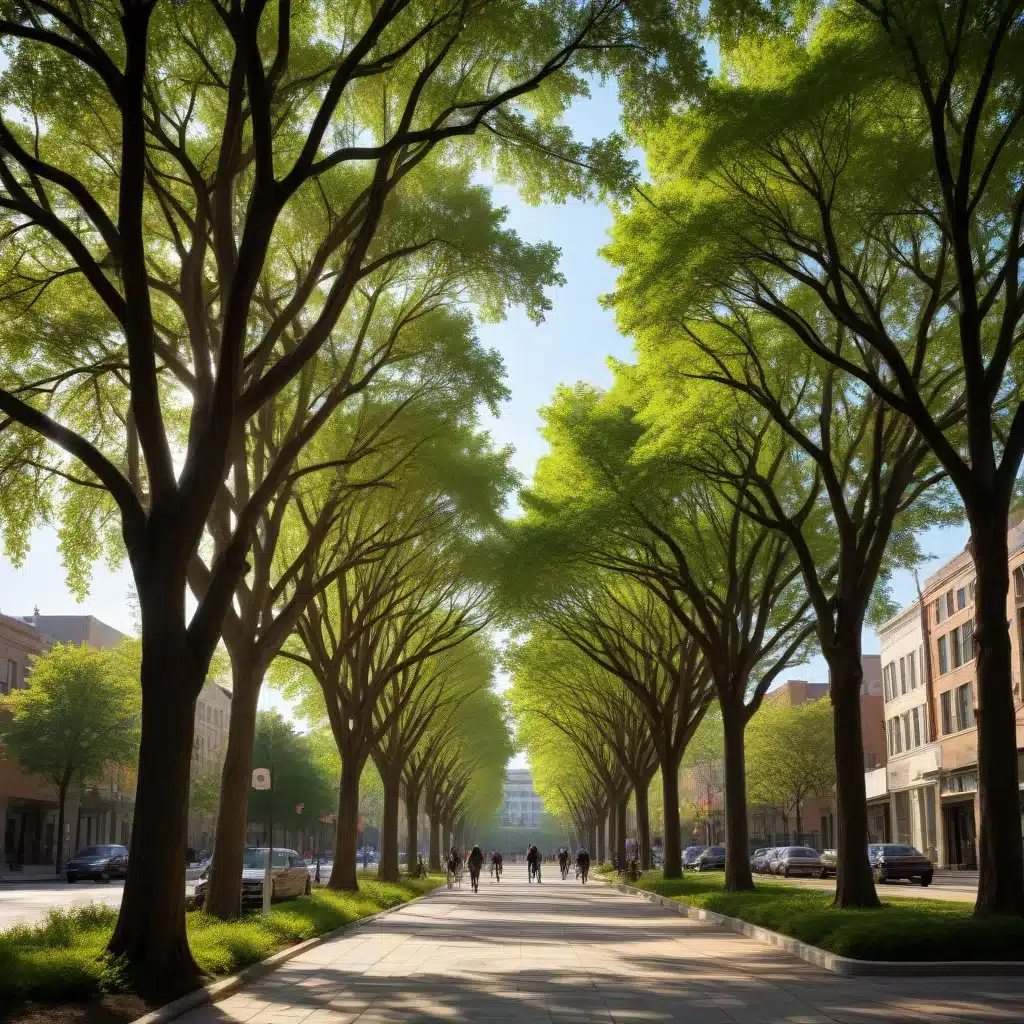 Utilizing tree canopy to reduce energy costs and combat the urban heat island